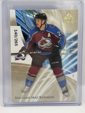 2020-21 SP Game Used Golden Burst Nathan MacKinnon #d /265 Colorado Avalanche