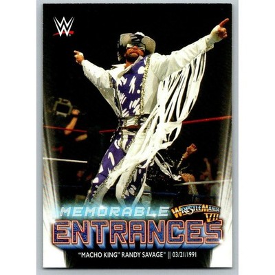 2021 Topps WWE Wrestling #ME-3 ''Macho Man'' Randy Savage