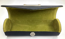 Hard Eyeglasses Case Black/Green by Nicole Miller