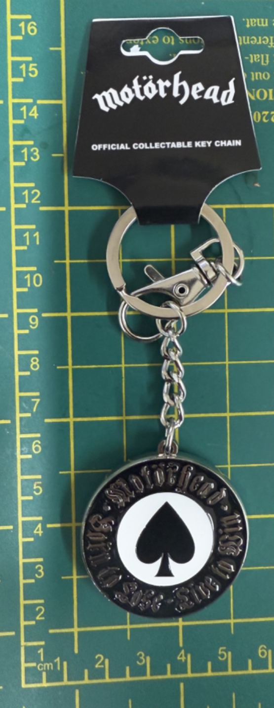 Motorhead Born To Lose Logo High Quality Metal Key Ring Officially Licensed