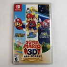 Super Mario 3D All-Stars - Nintendo Switch cartridge & Case Box Tested