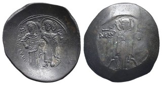 FITZ TRACHY ANDRONIKOS I KOMNENOS CONSTANTINOPLE BYZANTINE BILLON MARY ØMAS800