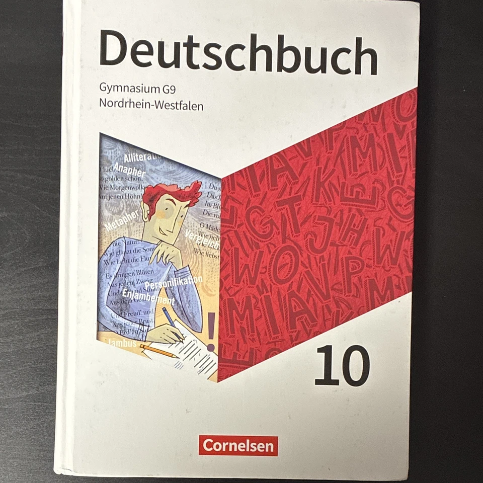 Cornelsen Deutschbuch 10 Gymnasium G9 NRW ISBN 978-3-06-200142-0 - Bild 1 von 2