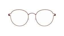Lindberg AIR TITANIUM RIM ORLA TB U17 BROWN-RED 49mm Eyeglass Frames