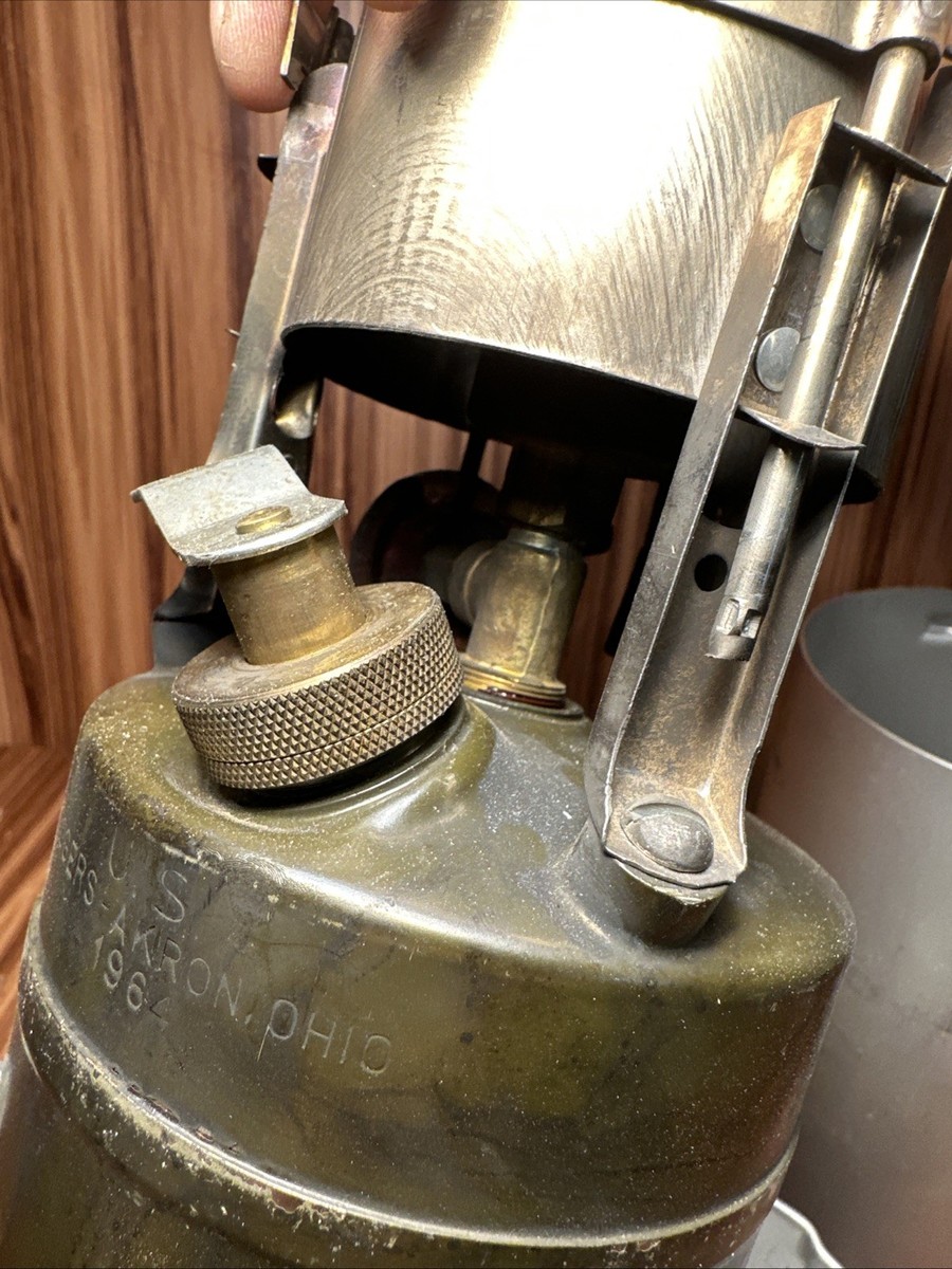 Vintage 1964 M-1950 Rogers Akron~US Army Camp Cook Field Stove