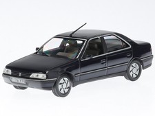 Peugeot 405 SRi 1991 dark blue diecast model car 474513 Norev 1:43