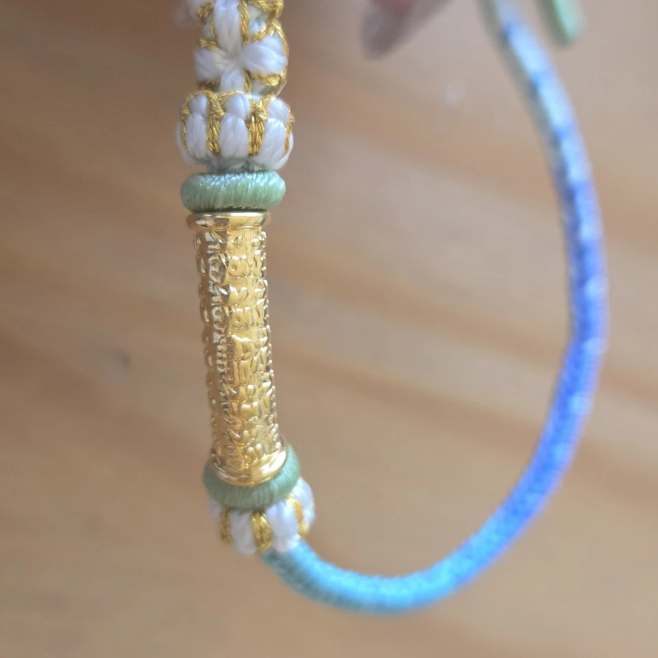 24K Gold 999 Gold Cord Wrap Bracelet - Image 4 of 4