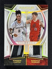 2024 Immaculate Stephon Castle/Donovan Clingan Remarkable Dual Patch RC Gold /10