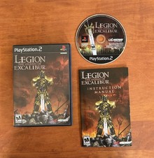 Legion The Legend of Excalibur (PlayStation 2 PS2)  VGC CIB Complete w/ Reg Card