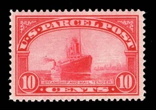 MOMEN: US STAMPS #Q6 PARCEL POST MINT OG VLH XF-SUP LOT #95274*