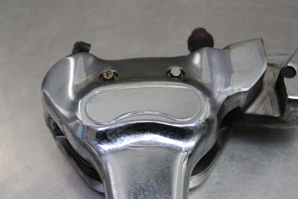 00-06 HARLEY FAT BOY FLSTF EFI  REAR BACK BRAKE CALIPER CHROME Foto 3 de 4