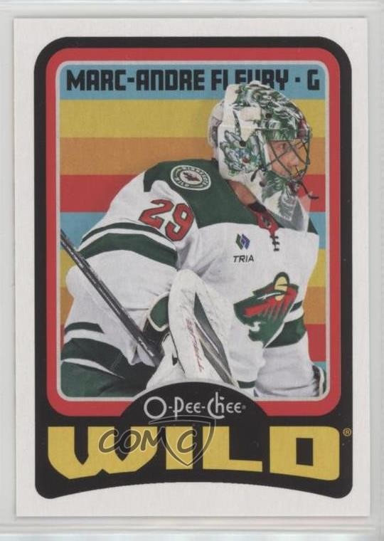 2024-25 O-Pee-Chee Retro Marc-Andre Fleury #256 e6j