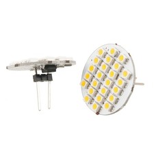 2 Stueck Auto Warmweiss 1210 SMD 24 LEDs Vertikale  Pin Gluehbirne C9Y88567