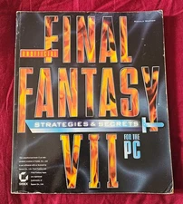 Final Fantasy VII Strategies & Secrets. PC Ronald Wartow Strategy Guide Book