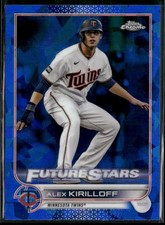 2022 Topps Chrome Sapphire Edition #197 Alex Kirilloff 4Bv