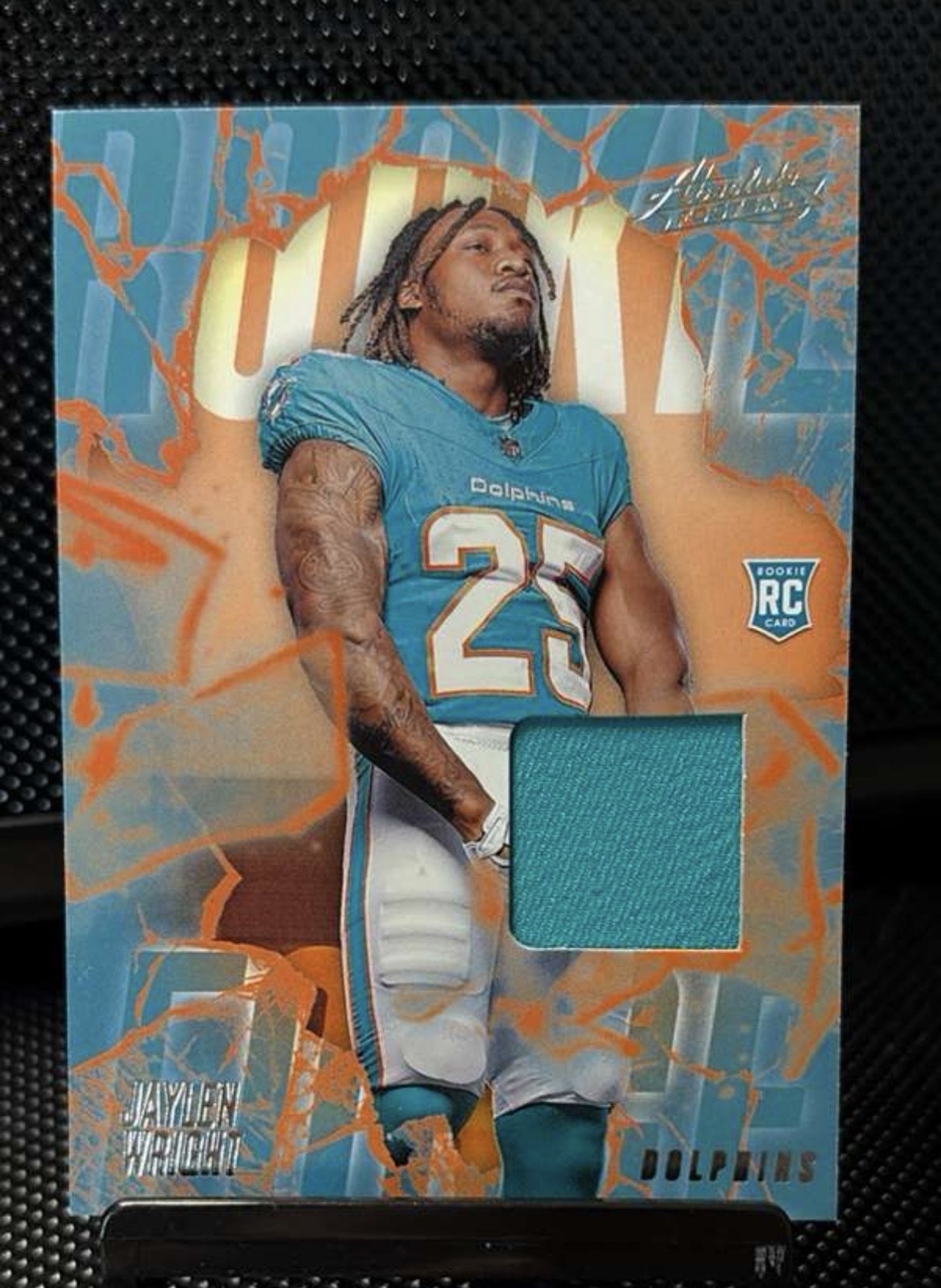 2024 Panini Absolute - Rookie Force Jaylen Wright #RF-JWT (MEM, RC)