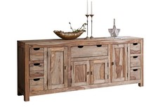 Sideboard Nature Grey #080 Anrichte Kommode Mehrzweckschrank massiv Palisander