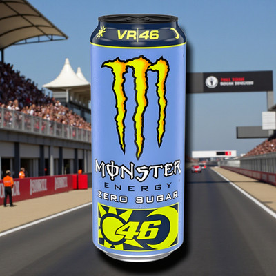 Monster Energy VR46 Zero Sugar 6 x 0,5l  Valentino Rossi Edition