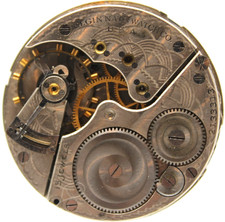 1919 ELGIN POCKET WATCH MOVEMENT 21333137 GRADE 312 16s 15j GJ3 