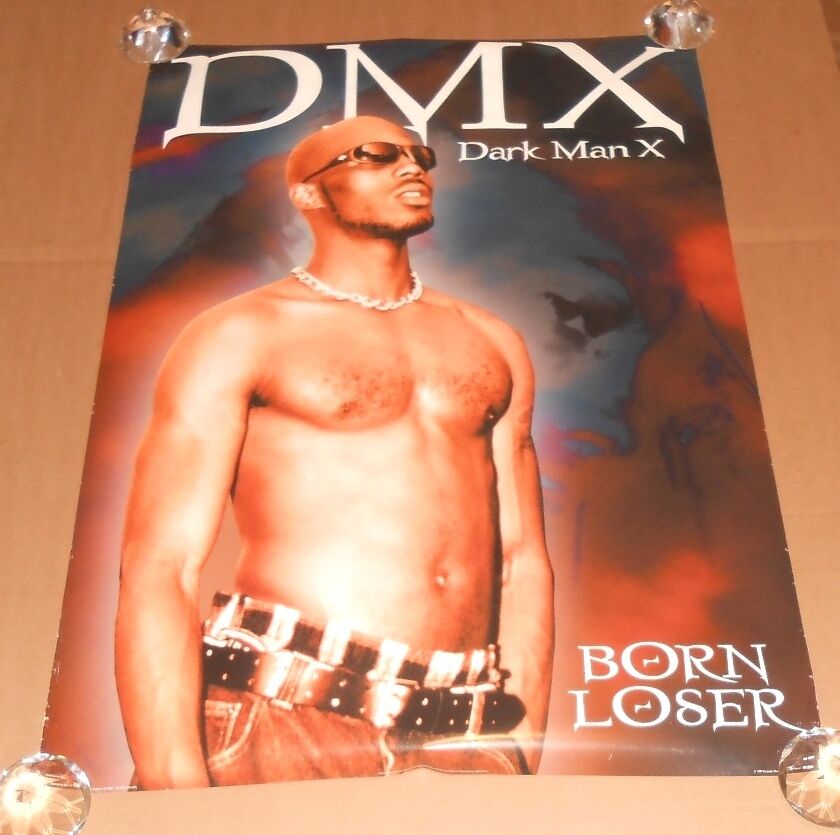 DMX Dark Man X Born Loser 1999 Original Poster Hip Hop 24x34