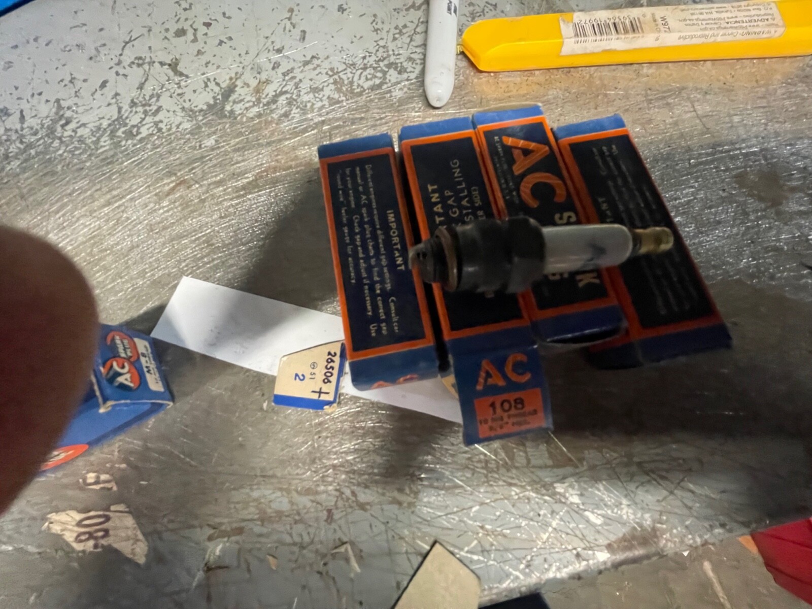 AC DELCO  SPARK PLUG 108     ALBANY 4  OF THEM