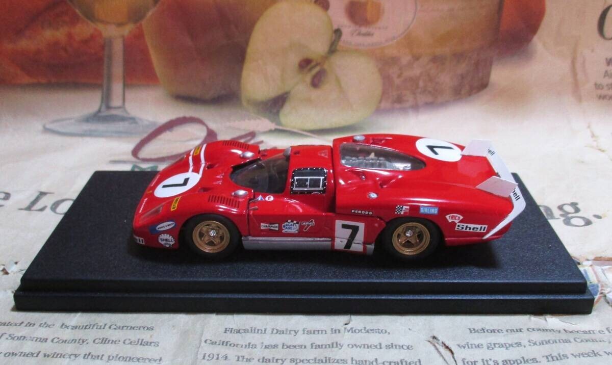 AMR 1/43 Ferrari 512S #7 1970 Le Mans SEFAC Rare Discontinued