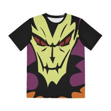 Double Sided Halloween Graphic T Shirt Unisex Art Tee Monster Retro Vampire