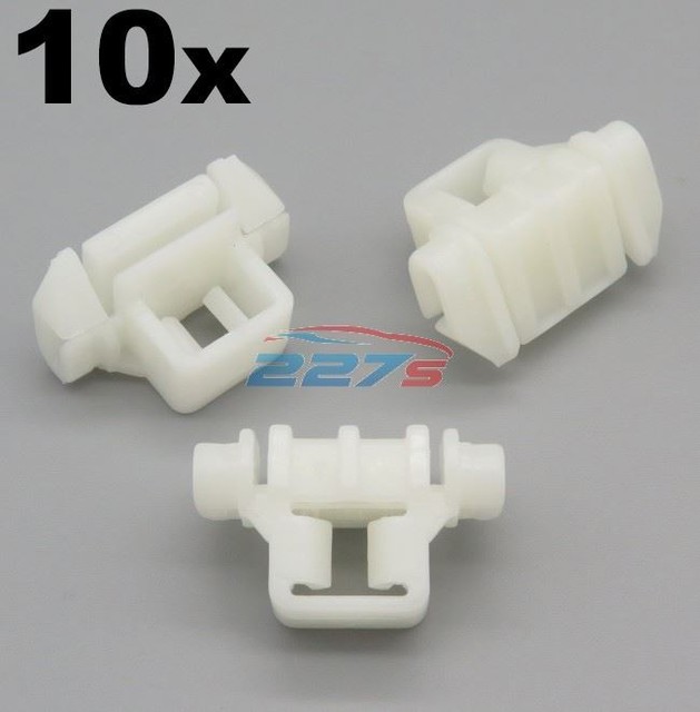 10x Mercedes Side Moulding / Door Trim Clips W201 190 W124 EClass eBay