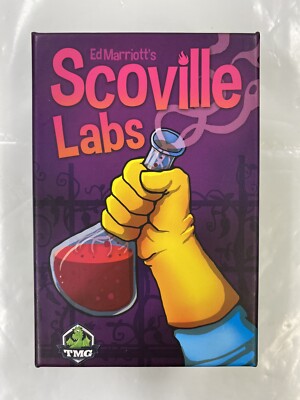 Ed Marriott s Scoville Labs Game TMG Complete Open Box New 2015 Expansion Set