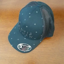 Travis Mathew One ten Flexfit Tech Men's Black Stretch Snapback Hat One Size New