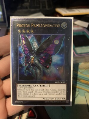 YUGIOH PHOTON PAPILLOPERATIVE AP02-EN002 ULTIMATE