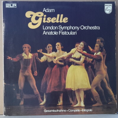 PHILIPS 6768 602 HOLLAND ED 1 ADAM - GISELLE -COMPLETE BALLET FISTOULARI LSO 2LP