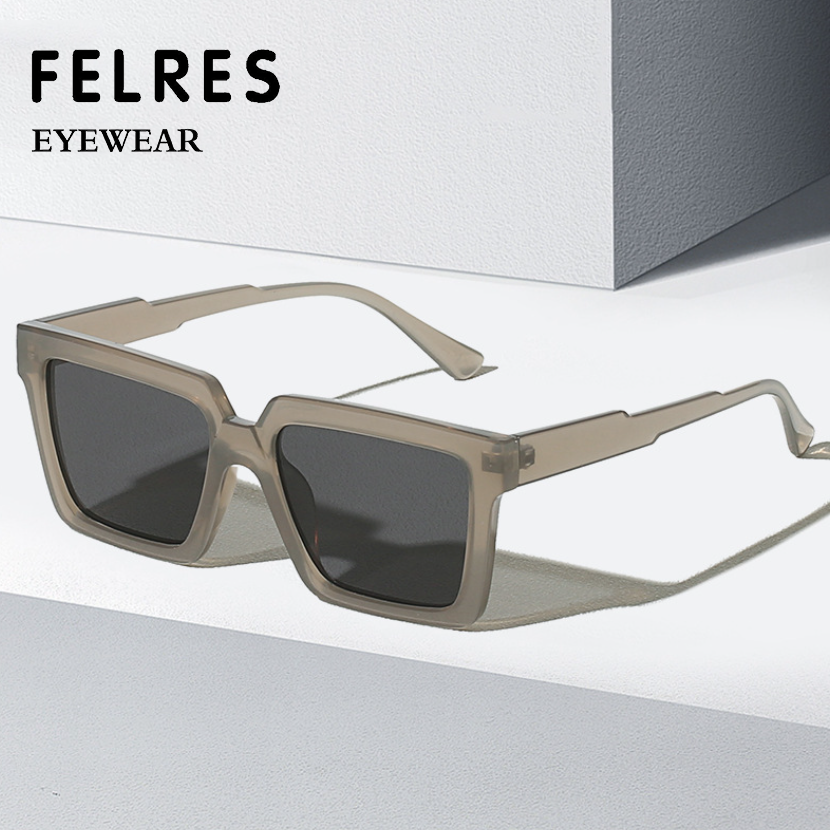 Large Frame Square Sunglasses For Men Outdoor Driving Fishing Glasses UV400