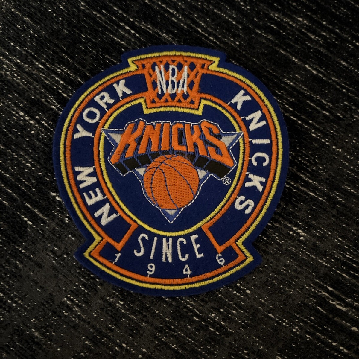 NBA NEW YORK KNICKS SEW ON PATCH 4 3/8” X 4 3/4