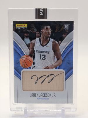 JAREN JACKSON JR. 2018-19 PANINI INSTANT RPA ROOKIE PATCH RC AUTO