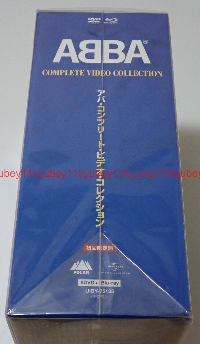 New ABBA Complete Video Collection 6 DVD+Blu-ray Japan UIBY