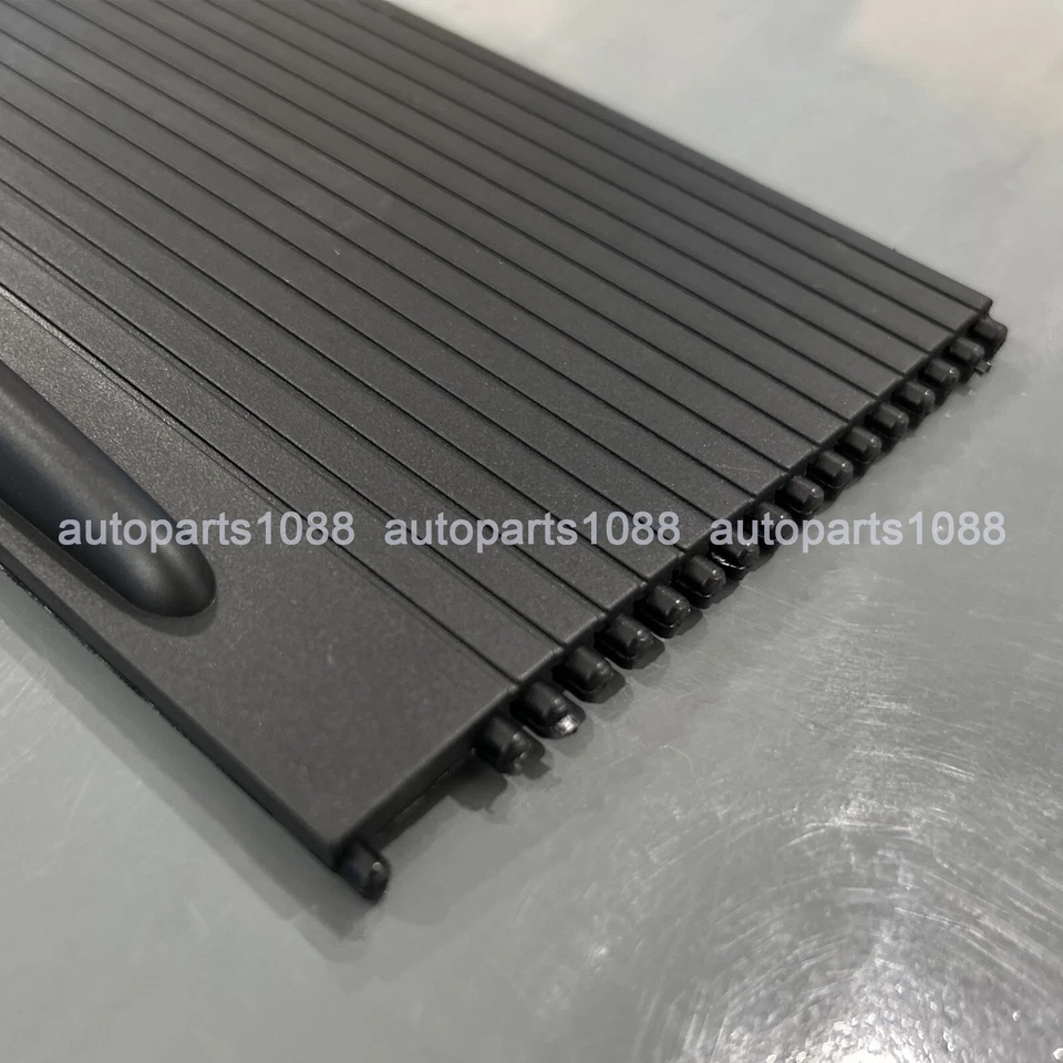 Cubierta persiana enrollable portavasos consola delantera negra para Porsche Cayenne 2003-2010 Foto 4 de 4