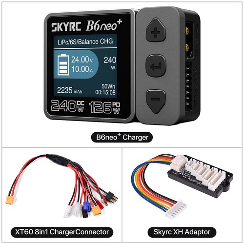 SkyRC B6 Neo Smart Charger DC 200W PD 80W Battery Balance Charger 6S Discharger - Picture 29 of 36