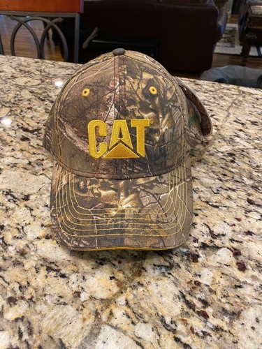 CAT Caterpillar Realtree Xtra Camo Hat 