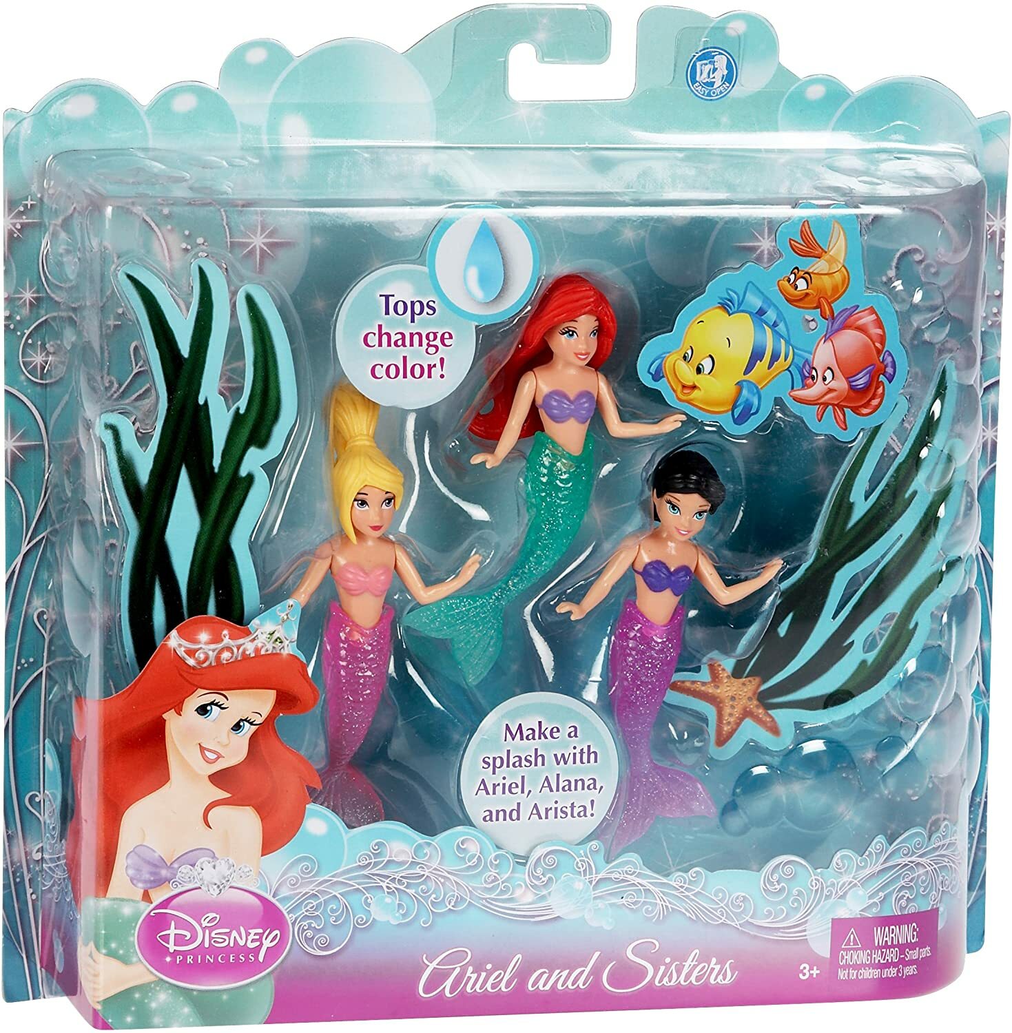 ariel and her sisters dolls