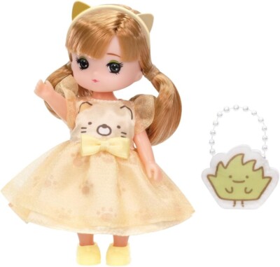 Takara Tomy Licca-chan doll, LD-28 Cat Lover Miki-chan, dress-up doll