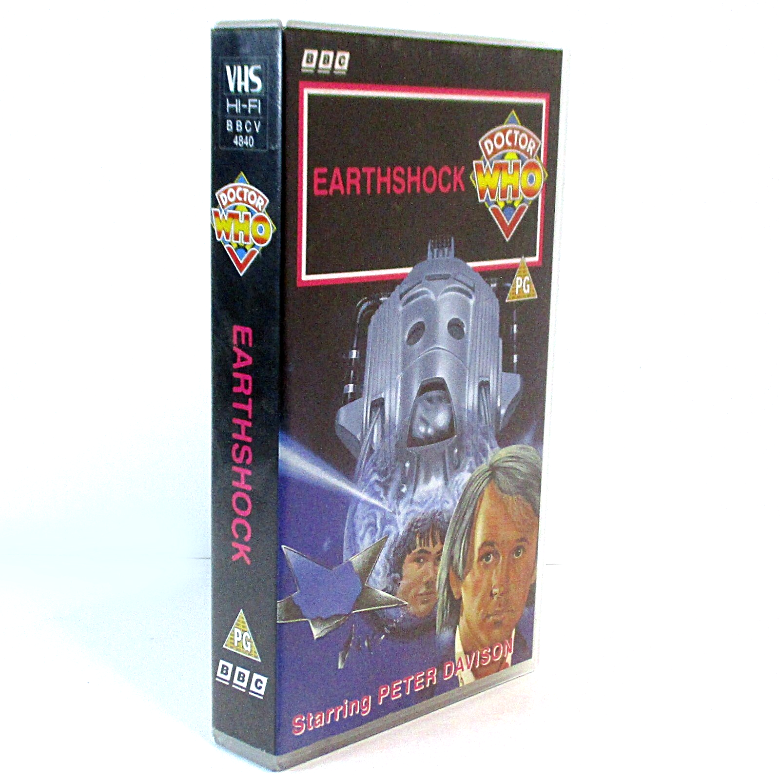 Doctor Who - Earthshock (VHS Cassette, 1992 BBC Enterprises) PAL  Tested