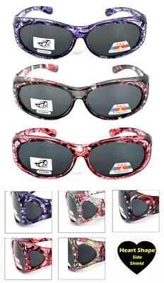 Strass Polarisiert Solar Shield Passend Über Sonnenbrille Cover Alle Brille Fahr