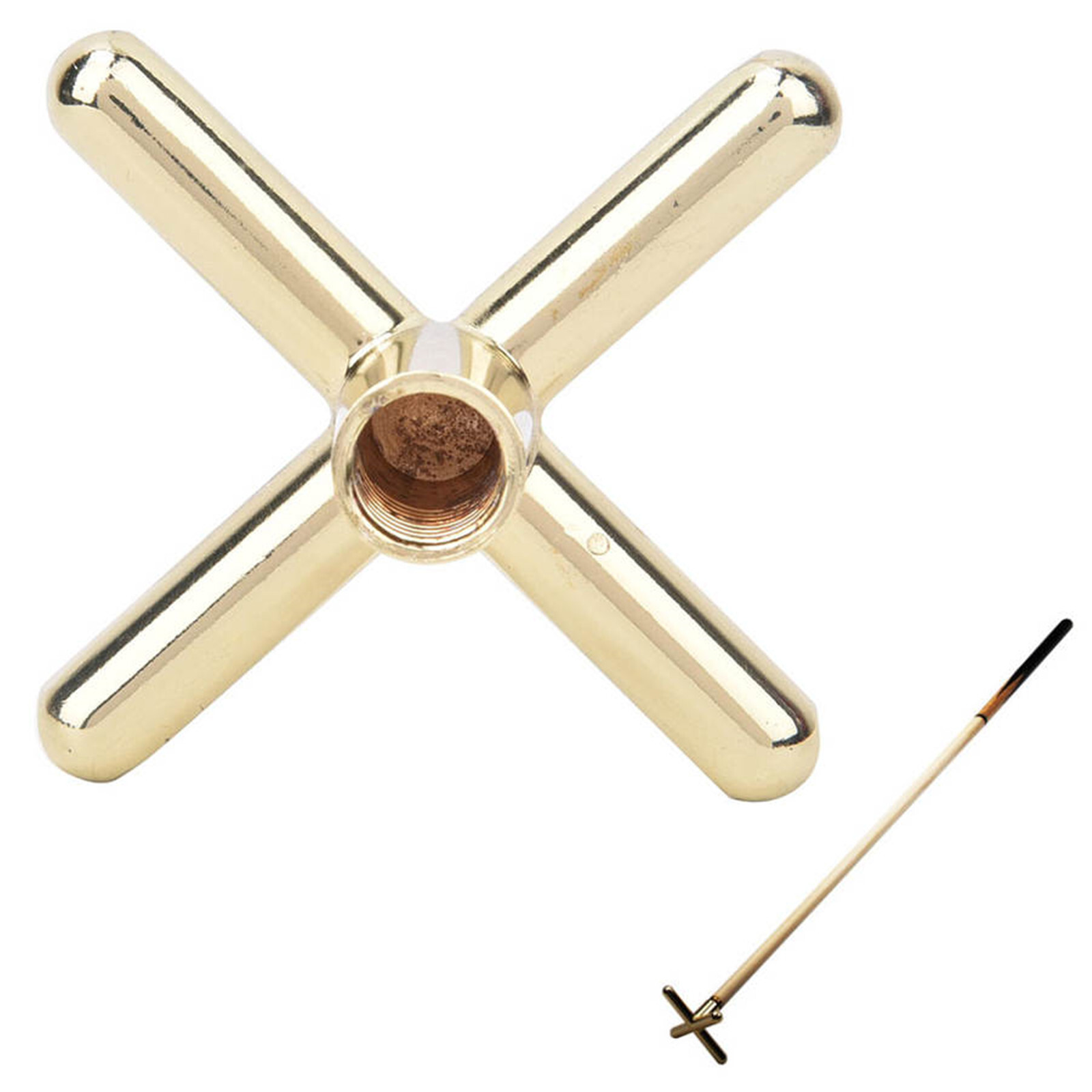 Pool Snooker Billiard Table Cue rest cross And spider jigger brass Set