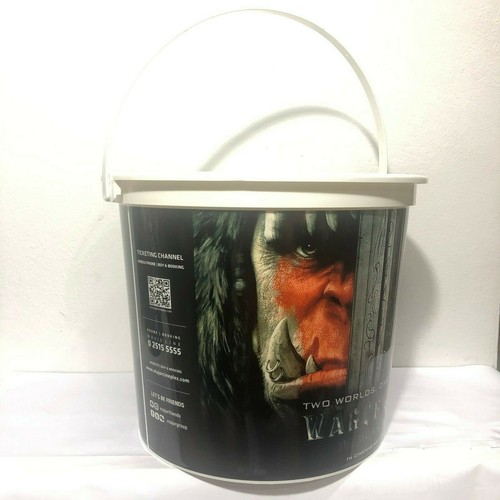 Warcraft The Beginning Movie 2016 Big Size Popcorn Bucket Cinemas Theatres - 第 2/12 張圖片