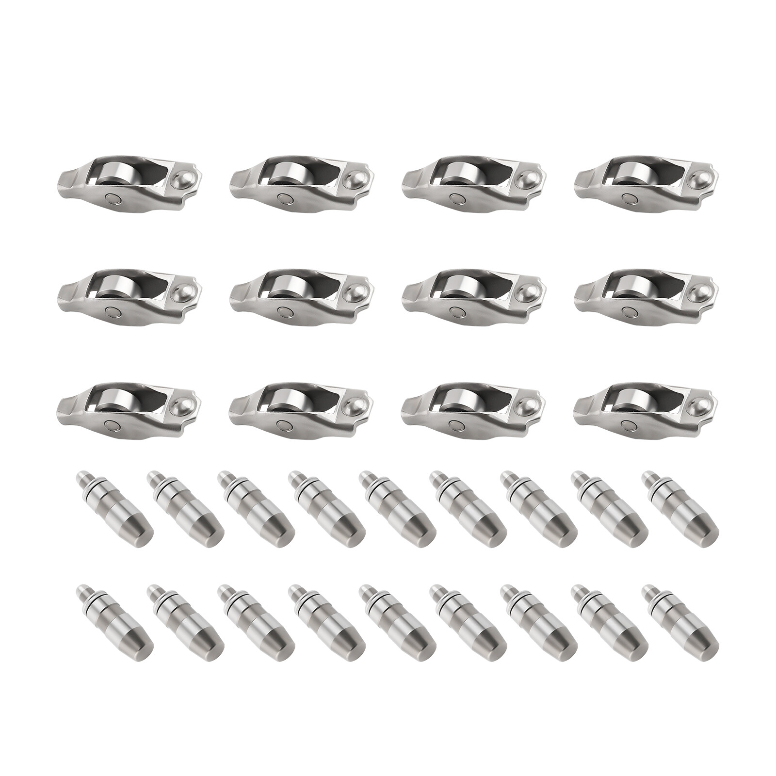 16x Lifters & Rocker Arms Sets for Dodge Ram 1500 4.7L V8 53020742AC 53020742AB