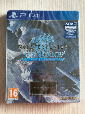 Monster Hunter World Iceborne Master Edition Steelbook NEU OVP PS4 PlayStation 4
