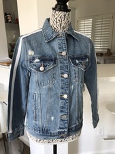 Super Stylish Garage Boyfriend Denim Jacket Size Xs Nwt