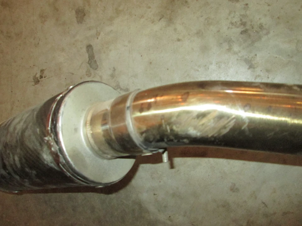 Silenciador de tubo de escape 2009 Suzuki SV650 SV 650 - Imagem 3 de 4