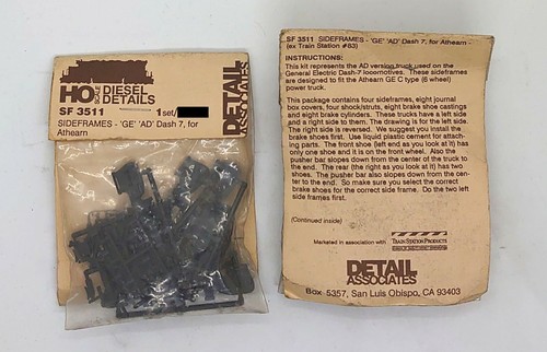 DETAIL ASSOCIATES American HO Scale Detailing Parts - Multi Listing - Picture 194 of 203